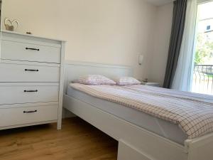 Voodi või voodid majutusasutuse Fliess Apartment toas