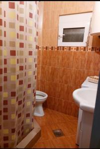 Koupelna v ubytování Apartman Maslina + 9 fotografií