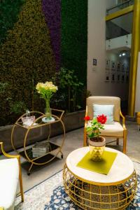 Posezení v ubytování Adamas House Hotel Boutique
