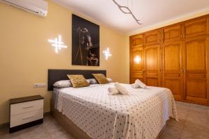 Posteľ alebo postele v izbe v ubytovaní Villa La Deseada