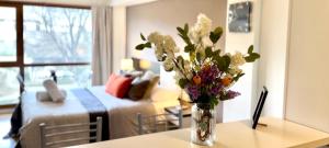 Posezení v ubytování BlackBird Moreno1