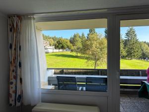Balkón nebo terasa v ubytování Wohnung in Sankt Englmar Nr 512