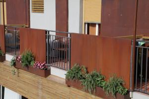 A balcony or terrace at La Masia