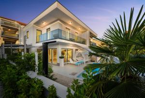 an image of a house with a pool at Adriatic Paradise Villa in Vodice