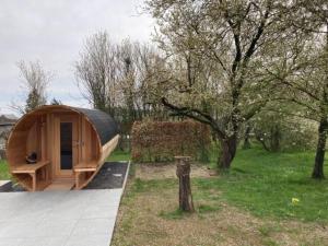 Zahrada ubytování Superbe et chaleureux gîte familial
