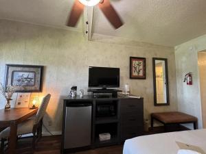Televisor o centre d'entreteniment de Mountain Harbor Queen Guest Room on Lake Ouachita