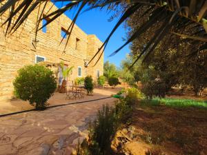Zahrada ubytování Kasbah Imini Restaurant & Hotel