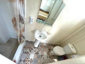 Koupelna v ubytování Cómodo penthouse con baño privado