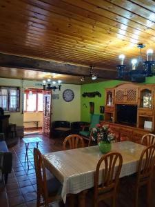 Χώρος καθιστικού στο Casa vacacional Valles Pasiegos