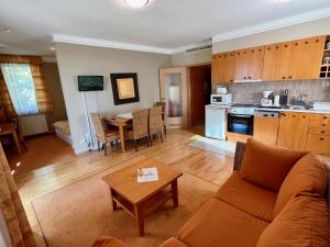 Kuchyňa alebo kuchynka v ubytovaní Luxus Golf Apartment