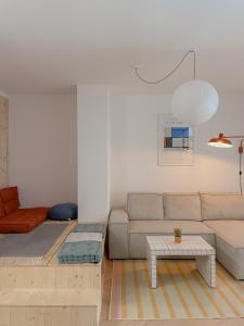 Posedenie v ubytovaní Nørdic Design Apartment with Terrace