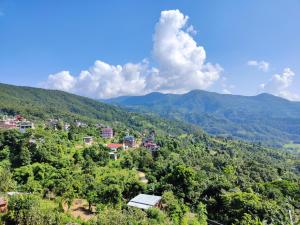 Vaade majutusasutusele Nepal Village Local Family Stay linnulennult