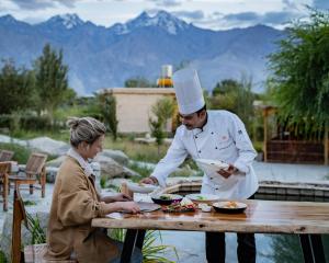入住Lchang Nang Retreat-THE HOUSE OF TREES-Nubra Valley的客人