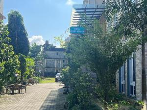 Κήπος έξω από το Hotel Glory Garden