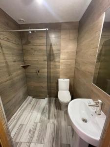 Kúpeľňa v ubytovaní Hotel Zorepad