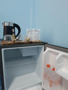 Příslušenství pro přípravu čaje a kávy v ubytování WORA Home HuaHin