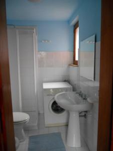 Phòng tắm tại Villa del Nespolo