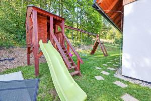 Zahrada ubytování Wellness Chalupa Horní Orlice