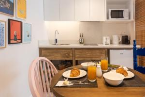 Кухня или мини-кухня в Dodo Square Residence
