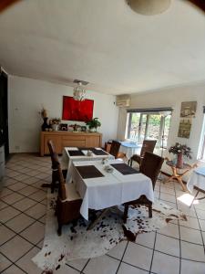 Χώρος καθιστικού στο Ons Stee Bed and Breakfast