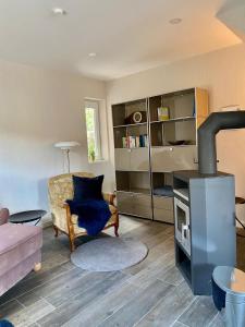 Η κουζίνα ή μικρή κουζίνα στο Ferienhaus Great Granny s Cottage