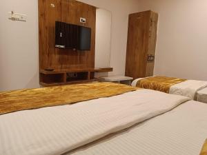 TV a/nebo společenská místnost v ubytování Hotel Maan Palace