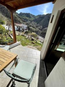 Ein Balkon oder eine Terrasse in der Unterkunft Casa rural El Lomito