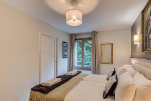 Posteľ alebo postele v izbe v ubytovaní White Pearl A13 - Alpes Travel - Central Chamonix (Sleeps 6)