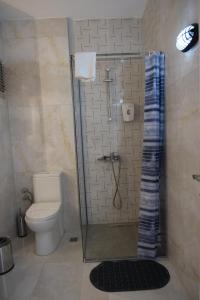 Koupelna v ubytování JK BUSINESS HOTEL