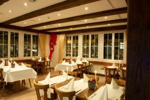 Restaurace v ubytování Gasthof zum Wilden Mann