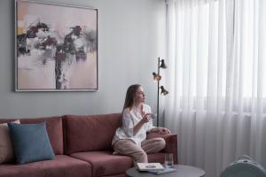 A seating area at Hestia - Dimitressa 4