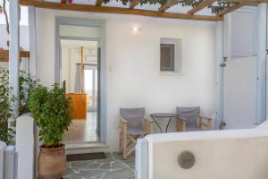 Posezení v ubytování Amphitrite Apartments Skyros