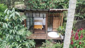 Zahrada ubytování Ecohotel Alma