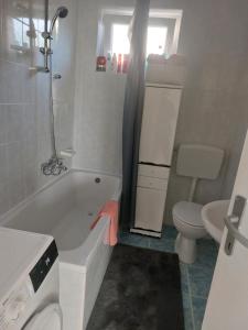Kúpeľňa v ubytovaní Apartman Antonić M + 11 fotografií