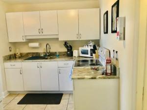 A kitchen or kitchenette at Cozy home with one bedroom