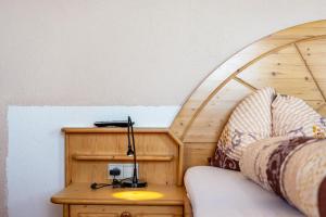 A bed or beds in a room at Apt Gaisler