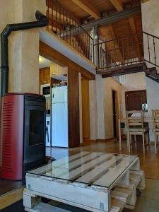 Kuchnia lub aneks kuchenny w obiekcie EL BALCÓN PANORÁMICO DE GREDOS