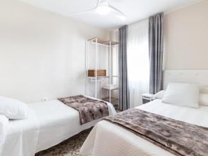 Postel nebo postele na pokoji v ubytování Casa samia