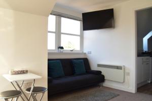 TV a/nebo společenská místnost v ubytování Cosy self-contained flat in Kirriemuir