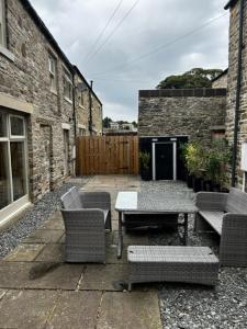 Χώρος καθιστικού στο The Cottage Leyburn