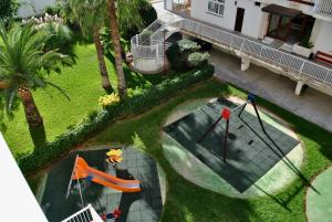 Jardín al aire libre en Apartamento Benicasim 1ª línea de playa