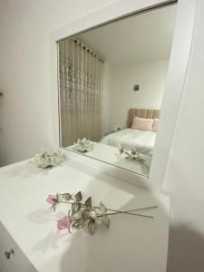 Postel nebo postele na pokoji v ubytování Apartment Luli + 4 fotografie