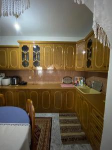 Kuchyň nebo kuchyňský kout v ubytování Apartment Luli