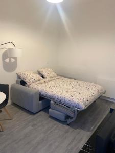Posteľ alebo postele v izbe v ubytovaní Bel appartement T1 30m2 centre historique Aubagne