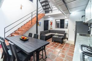 Posezení v ubytování Edificio SantaMarta Medellín