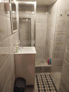 Koupelna v ubytování Apartman Vrh 88 + 12 fotografií