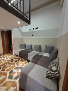 Χώρος καθιστικού στο Albergo Avalon