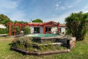 Κήπος έξω από το Chemin de l'Ombriere - Entre Bordeaux et le Bassin dArcachon