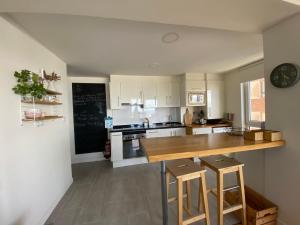 Η κουζίνα ή μικρή κουζίνα στο La Siete de San Lorenzo