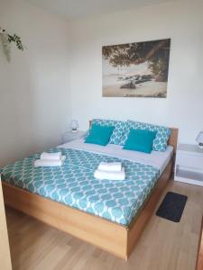 Orašac/Dubrovnik tesisinde bir odada yatak veya yataklar